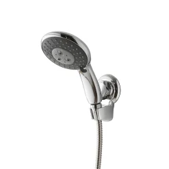 Compactor Support douchette chromé fixation murale Bestlock Cie Europe* Pommeau De Douche, Flexible Et Barre De Douche