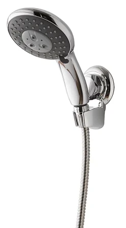 Compactor Support douchette chromé fixation murale Bestlock Cie Europe* Pommeau De Douche, Flexible Et Barre De Douche