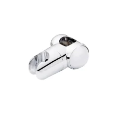 Support douchette chrome fixation barre de douche