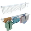 Foxydry Support linge rabattable 2 sens blanc 202x63x8 cm Duo* Etendoir À Linge