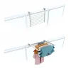 Foxydry Support pliable balcon blanc rabattable 62x63x8 cm Duo* Etendoir À Linge