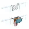 Foxydry Support pliable pour balcon extérieur 62x63x8 cm Duo* Etendoir À Linge