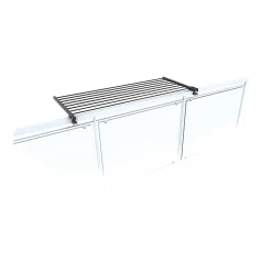 Foxydry Support pliable pour balcon extérieur 62x63x8 cm Duo* Etendoir À Linge