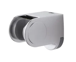 Support universel de douchette chrome fixation murale* Pommeau De Douche, Flexible Et Barre De Douche