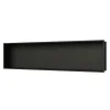 Swiss Aqua Technologies Aurum Niche de Douche à encastrer, Acier Inoxydable 304, 120x28x10cm, Noir mat (SATAURN12128MB)