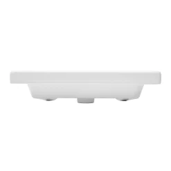 Swiss Aqua Technologies Brevis Lavabo suspendu avec trou pour robinetterie au milieu, 60x45x14cm (SATBRE6045S)* Lavabo