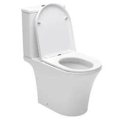 Polysan Swiss Aqua Technologies Combi WC à poser sans bride, avec abattant softclose - remplissage par le bas (SATBRE030RREXVP)