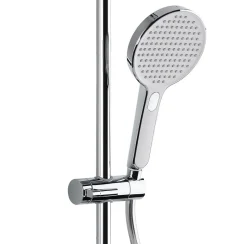 Swiss Aqua Technologies Colonne de douche avec mitigeur thermostatique et tête de douche XXL 255mm, Chrome (SATSSTPBCH)