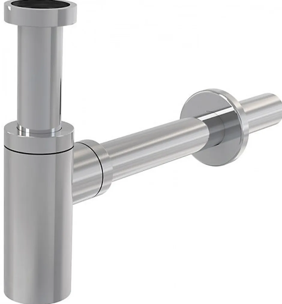 Swiss Aqua Technologies Ensemble lave-mains suspendu avec trou pour robinetterie 40.5x20.5 + Siphon (SATBRE4020SL-SET2)