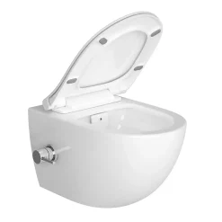 Swiss Aqua Technologies Infinitio WC sans bride avec fonction bidet thermostatique + Abattant softclose (SATINF011RREXPBFCT)* Wc Japonais