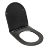 Swiss Aqua Technologies Infinitio Abattant frein de chute, Noir mat (SATINFPBKM)* Abattant Wc