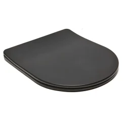 Swiss Aqua Technologies Infinitio Abattant frein de chute, Noir mat (SATINFPBKM)* Abattant Wc