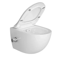 Swiss Aqua Technologies Infinitio WC sans bride avec fonction bidet + Abattant softclose (SATINF011RREXPBFC)