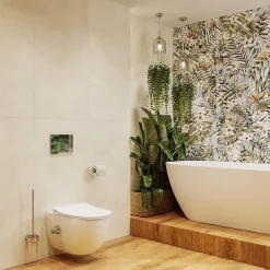 Swiss Aqua Technologies Infinitio WC sans bride avec fonction bidet + Abattant softclose (SATINF011RREXPBFC)