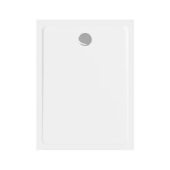 Swiss Aqua Technologies Project by Siko Receveur de douche rectangulaire 120x90 cm marbre coulé, blanc (SATSVPRO12090)* Receveur De Douche