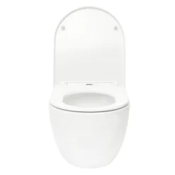 Swiss Aqua Technologies Tornado WC sans bride avec abattant SoftClose et fixations invisibles, blanc (SATFUS010RTORP)