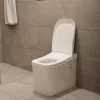 Swiss Aqua Technologies Ultimax WC hybride avec réservoir intégré et abattant frein de chute (SATOFSHFS3)