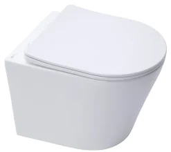 Swiss Aqua Technologies WC suspendu Infinitio sans bride et fixations invisibles + abattant frein de chute (SATINF010RREXP)