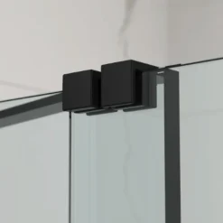 Swiss Aqua Technologies Walk-In Xmotion Pare baignoire 150x117,5 cm, noir (SATWIXMVZ150C)* Pare-Baignoire