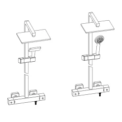 Bernstein Système de douche thermostatique 3011 Basic avec douchette à main - Sans tête (de douche), Sans tête (de douche)* Pommeau De Douche, Flexible Et Barre De Douche
