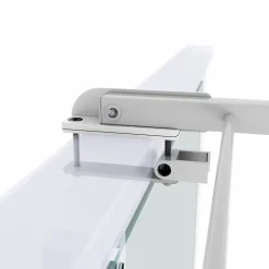 Foxydry Système rabattable blanc pour rambarde 118x63x8 cm Duo