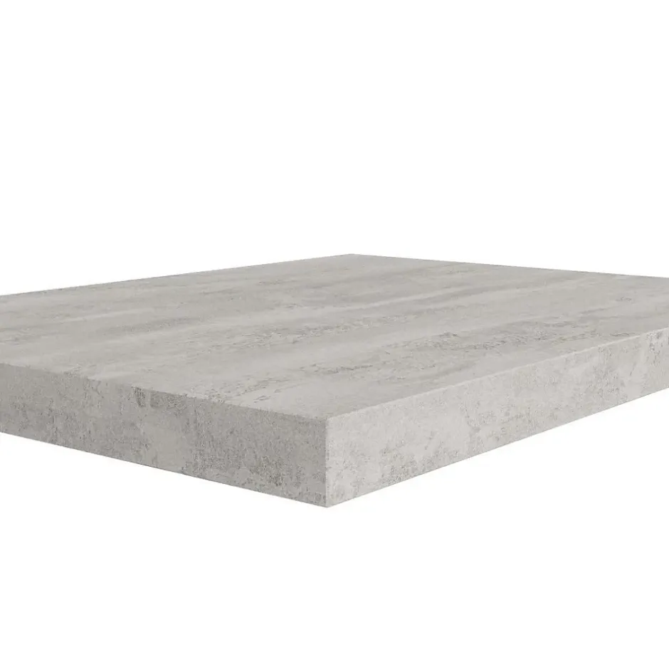 Kiamami Valentina Tablette De Lavabo De Salle De Bain 60Cm Beton Cement* Plan De Travail Salle De Bains