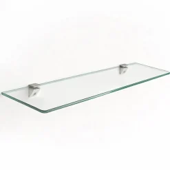 Tulup Tablette en Verre 50x13 cm Minimaliste Design Pour Miroir