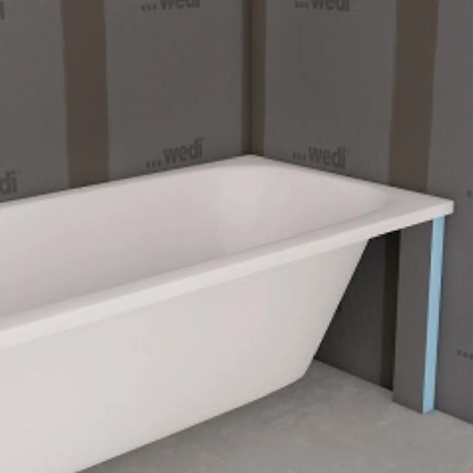 Wedi Tablier de baignoire à carreler 180 x 60 cm en mousse rigide 100% étanche