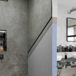 U-tile Tablier de baignoire à carreler sans vérins - 177 x 60 cm