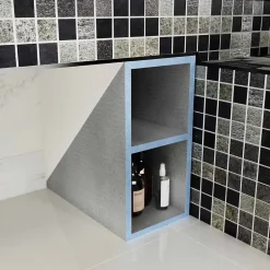 U-tile Tablier de baignoire à carreler sans vérins - 177 x 60 cm
