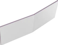 Jacob Delafon Tablier de baignoire frontal blanc mat