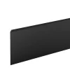 Allibert Tablier de baignoire frontal noir Fix'alu 180 cm