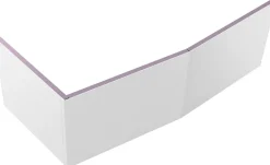 Jacob Delafon Tablier de baignoire frontal et latéral 160 cm blanc mat* Tablier Et Habillage De Baignoire