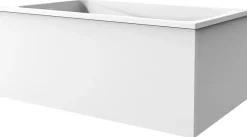 Jacob Delafon Tablier de baignoire frontal et latéral 180 x 60 x 80 cm blanc mat* Tablier Et Habillage De Baignoire