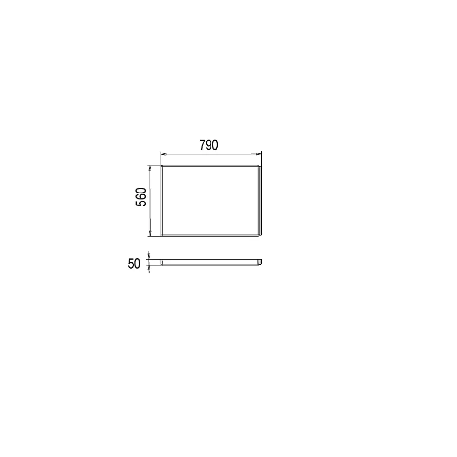 Valentin Tablier de baignoire latéral pour baignoire droite 180 x 80 cm, blanc,