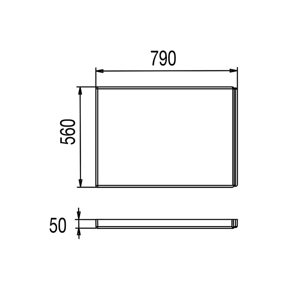 Valentin Tablier de baignoire latéral pour baignoire droite 180 x 80 cm, blanc,