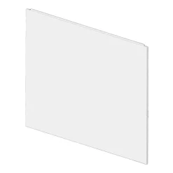 GoodHome Tablier de baignoire latéral Iskar l. 70 cm blanc