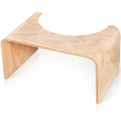 Wellcare Tabouret physiologique de toilette en bois* Barre D'Appui