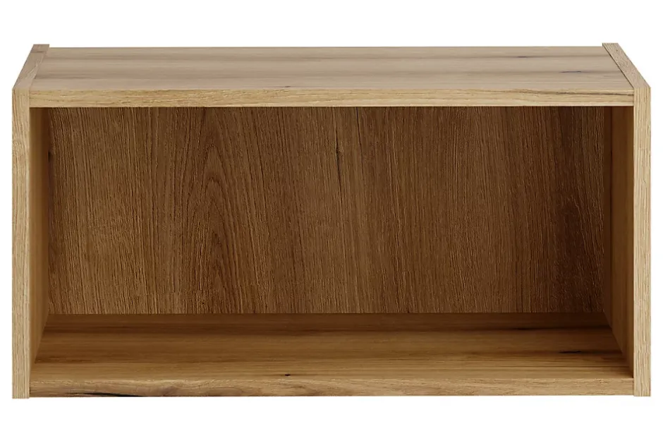 Furnidea Étagère basse suspendue pour meuble sous vasque 50 cm NOVA chêne Coast Evoke