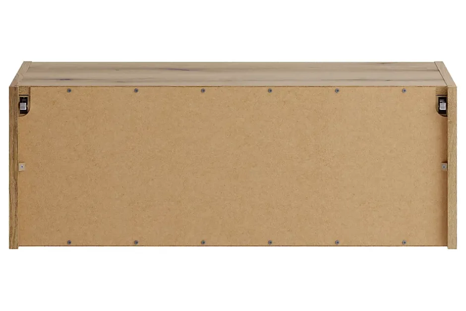 Furnidea Étagère basse suspendue pour meuble sous vasque 80 cm NOVA chêne Coast Evoke* Etagère Salle De Bains
