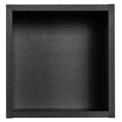 [En.Casa] Étagère murale de salle de bain Newport 27 x 25 x 21 cm noir en.casa* Etagère Salle De Bains