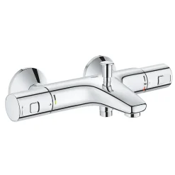 Grohe Tempesta 100 ensemble de douche complet 3 jets + mitigeur thermostatique bain/douche 1/2