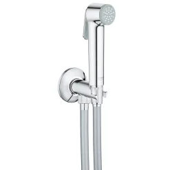 Grohe Tempesta-F Trigger Spray 30 Ensemble avec robinet d'arrêt 1 jet, chromé (26358000)* Bidet