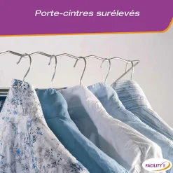 Facility'S Étendoir à linge pliable avec porte cintres* Etendoir À Linge