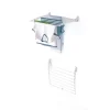 Foxydry Étendoir mural alu blanc bas 60x50x10cm Fold Down 60