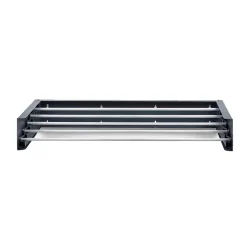 Foxydry Étendoir mural alu rétractable 71x35x13cm anthracite 70* Etendoir À Linge