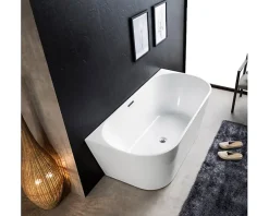 Sanita THEA - Baignoire semi-ilot - 170x80x58cm