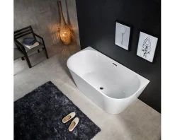Sanita THEA - Baignoire semi-ilot - 170x80x58cm