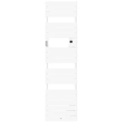 Thermor - Sèche-serviettes Riviera 2 étroit avec soufflerie 1500W blanc brillant - 498224