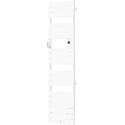 Thermor - Sèche-serviettes Riviera 2 étroit avec soufflerie 1500W blanc brillant - 498224